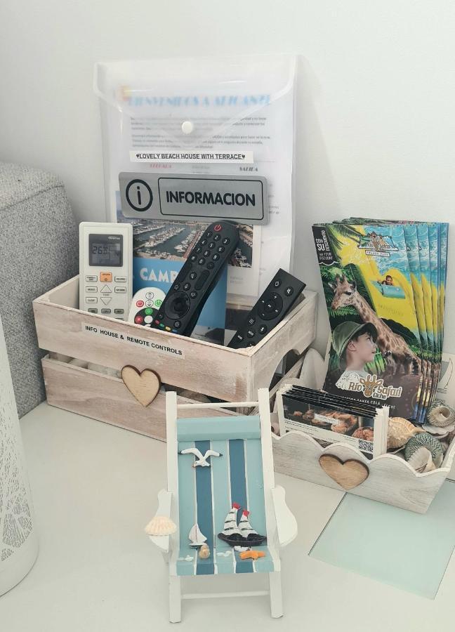 Lovely Beach House With Terrace San Juan Alicante El Campello Buitenkant foto