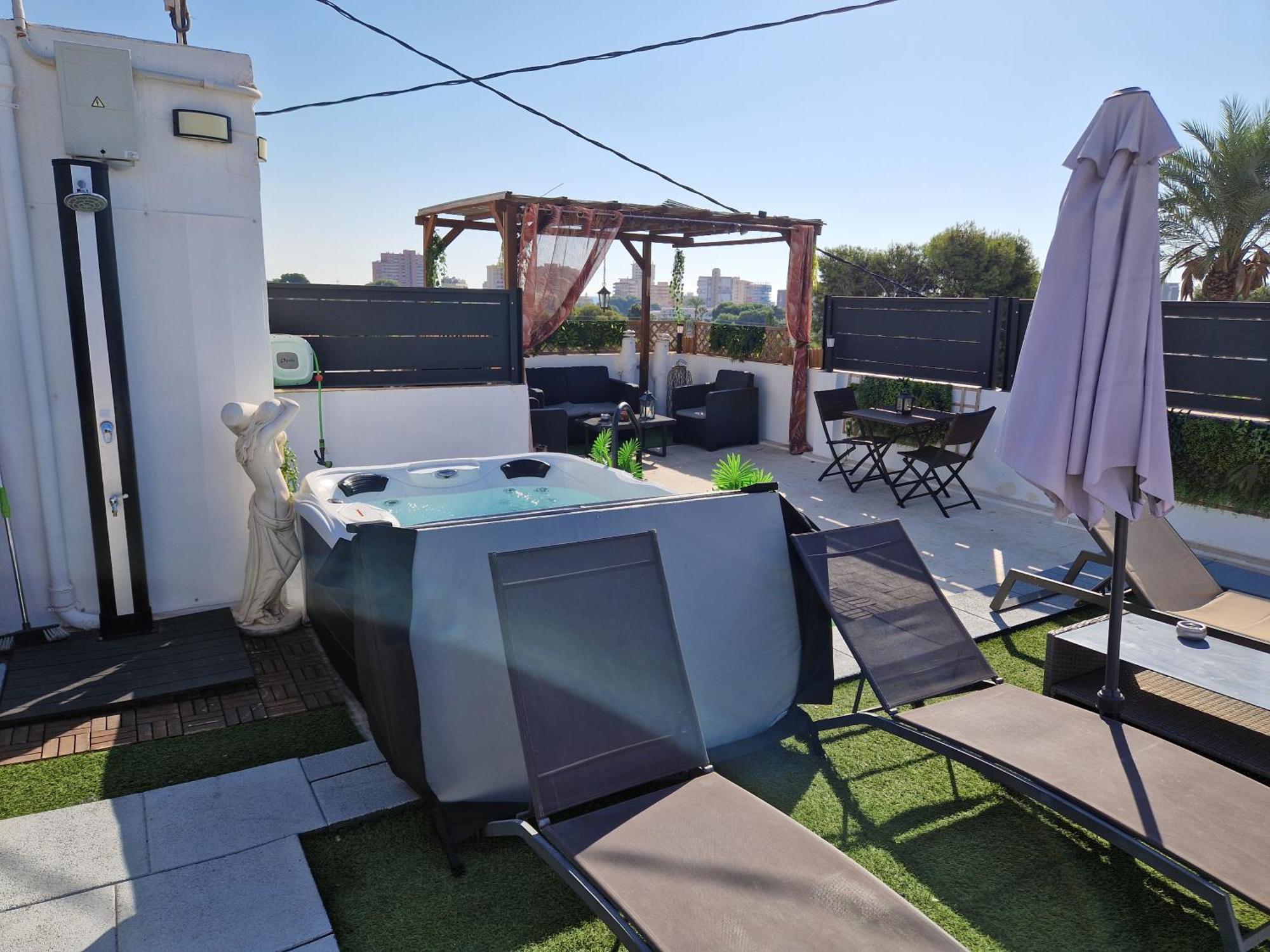 Lovely Beach House With Terrace San Juan Alicante El Campello Buitenkant foto